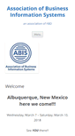 Mobile Screenshot of abis-fbd.org